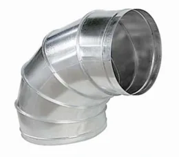 Cút ống gió tròn 90 độ 2
