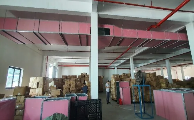Cấu tạo ống gió chống cháy EI theo tiêu chuẩn kỹ thuật: