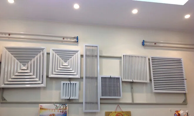 Đặc Điểm Kỹ Thuật Của Miệng Gió (Cửa Gió) Trong Hệ Thống HVAC