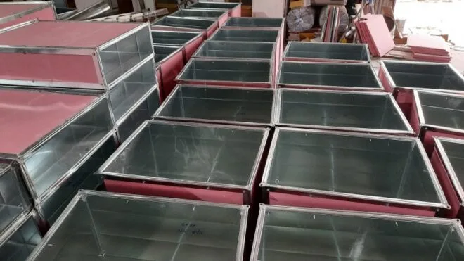 Cấu tạo của ống gió chống cháy EI
