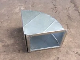 Cút ống gió vuông 90 độ