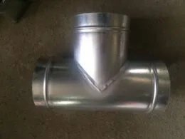 Tê ống gió tròn 1