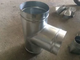 Tê ống gió tròn