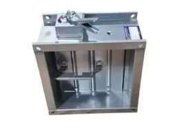 Van gió vuông điều khiển bằng tay gạt 2