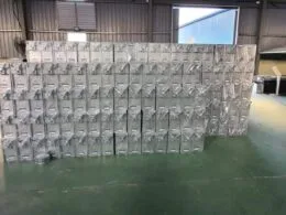 Van gió vuông điều khiển bằng tay gạt