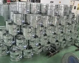 Van Gió Tay Gạt Ống Gió Tròn 1