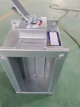 Van gió vuông điều khiển bằng tay gạt 1
