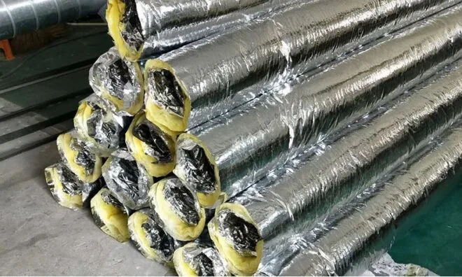 Ống gió mềm bọc bảo ôn